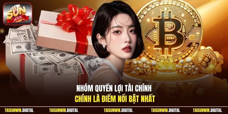 Nhóm quyền lợi cấp bậc là điểm nổi bật nhất